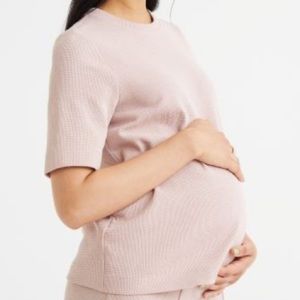H&M Maternity Light Pink Top